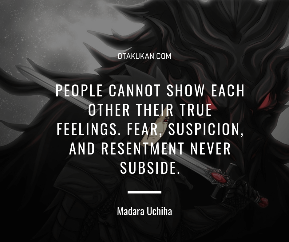 Madara Uchiha Quotes