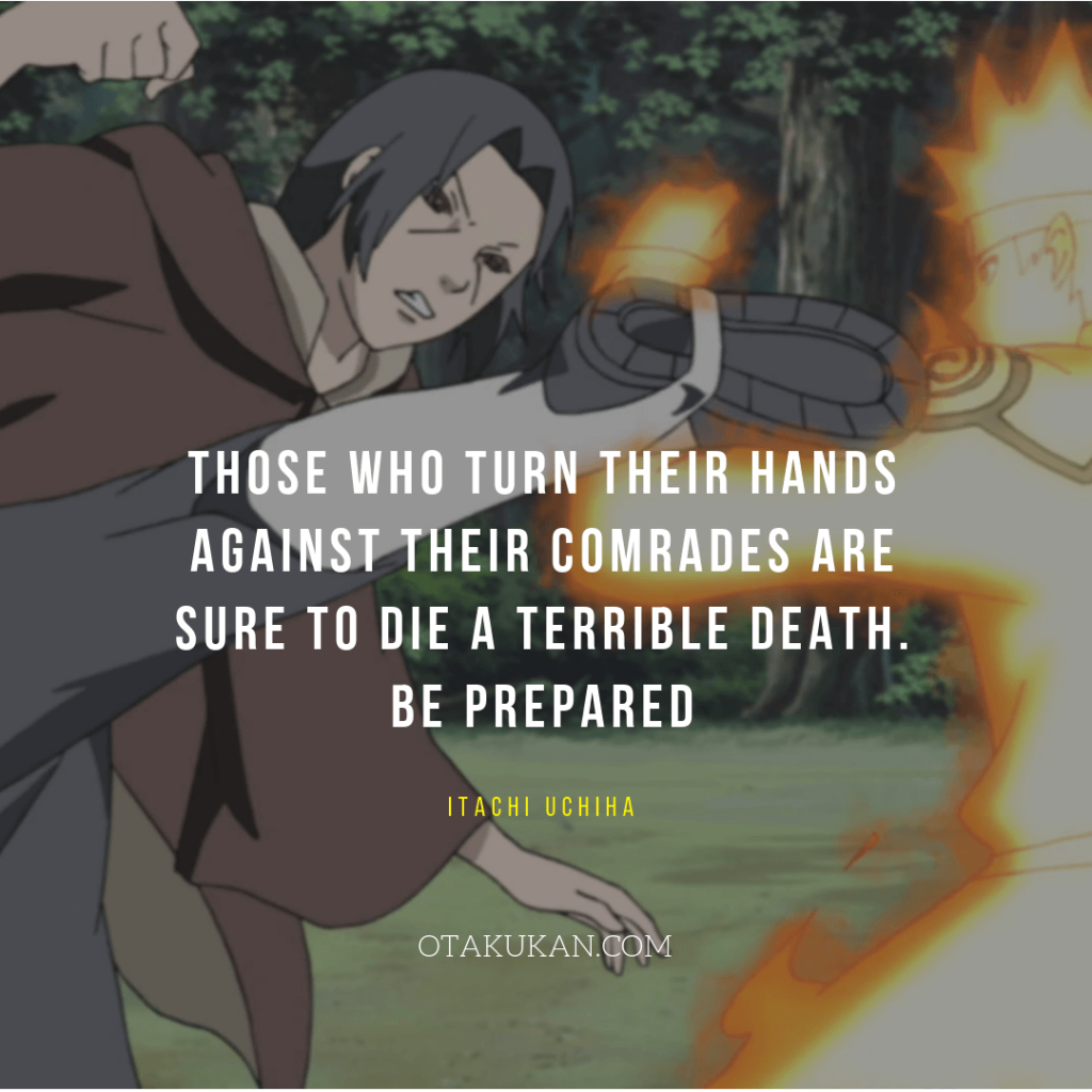 Uchiha Itachi Trích Dẫn