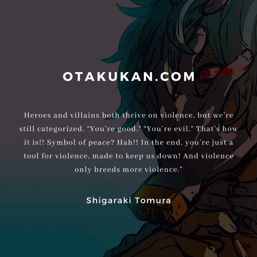 Anime Villains Quotes