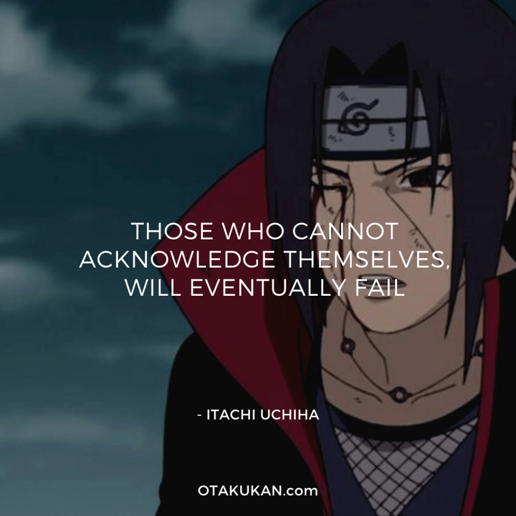 Những câu nói buồn của Uchiha Itachi