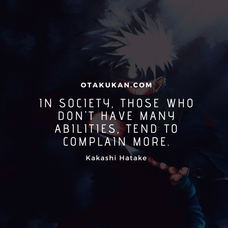 KAKASHI BEST QUOTES visual data 4