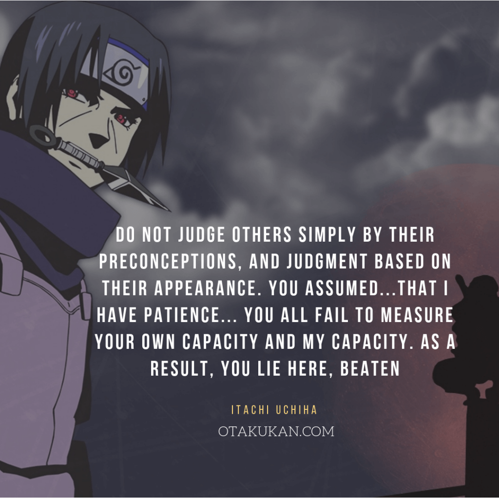 Best Itachi Uchiha Quotes Itachi Uchiha Quotes YOFU