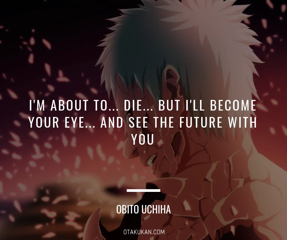 Obito Uchiha quotes