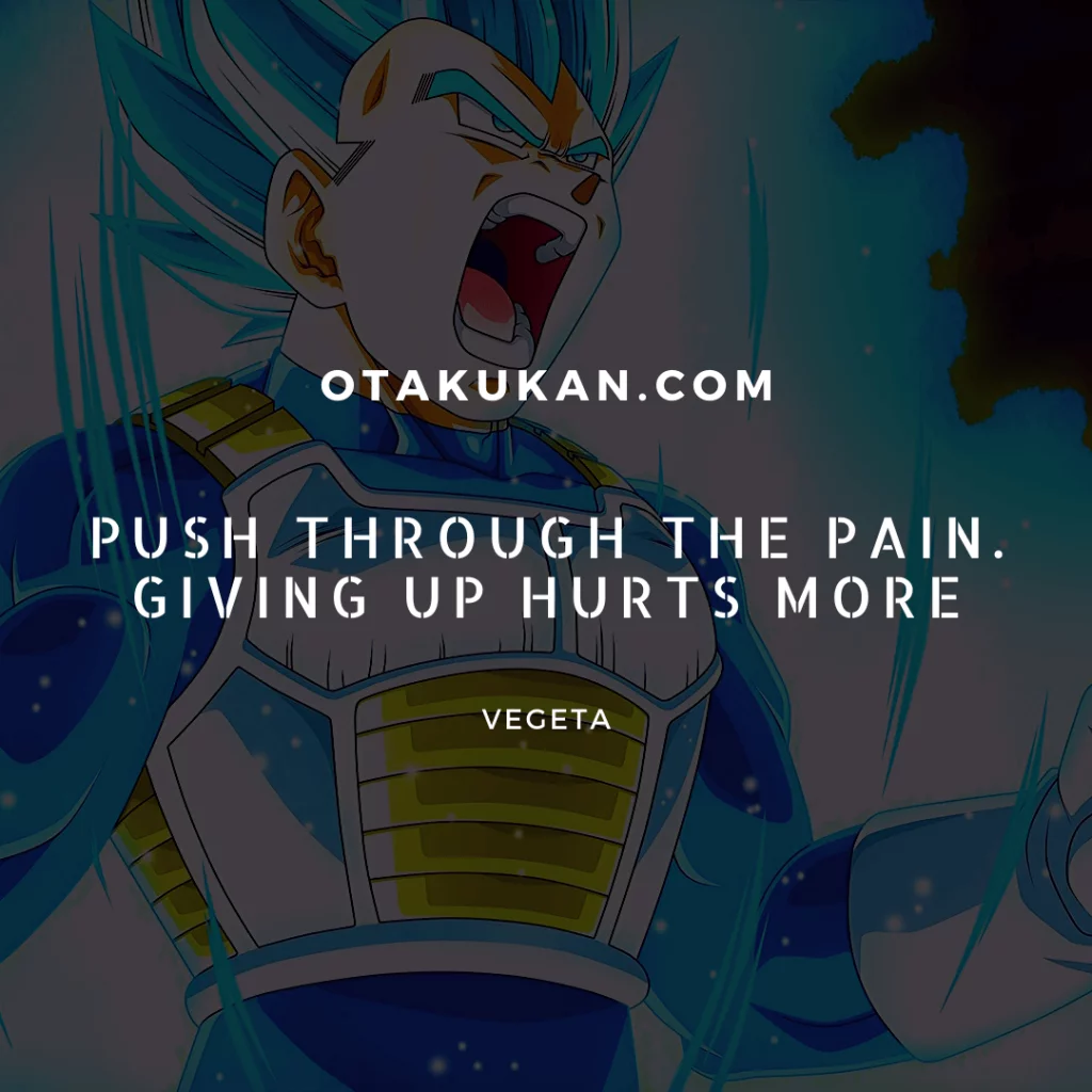 vegeta savage quotes
