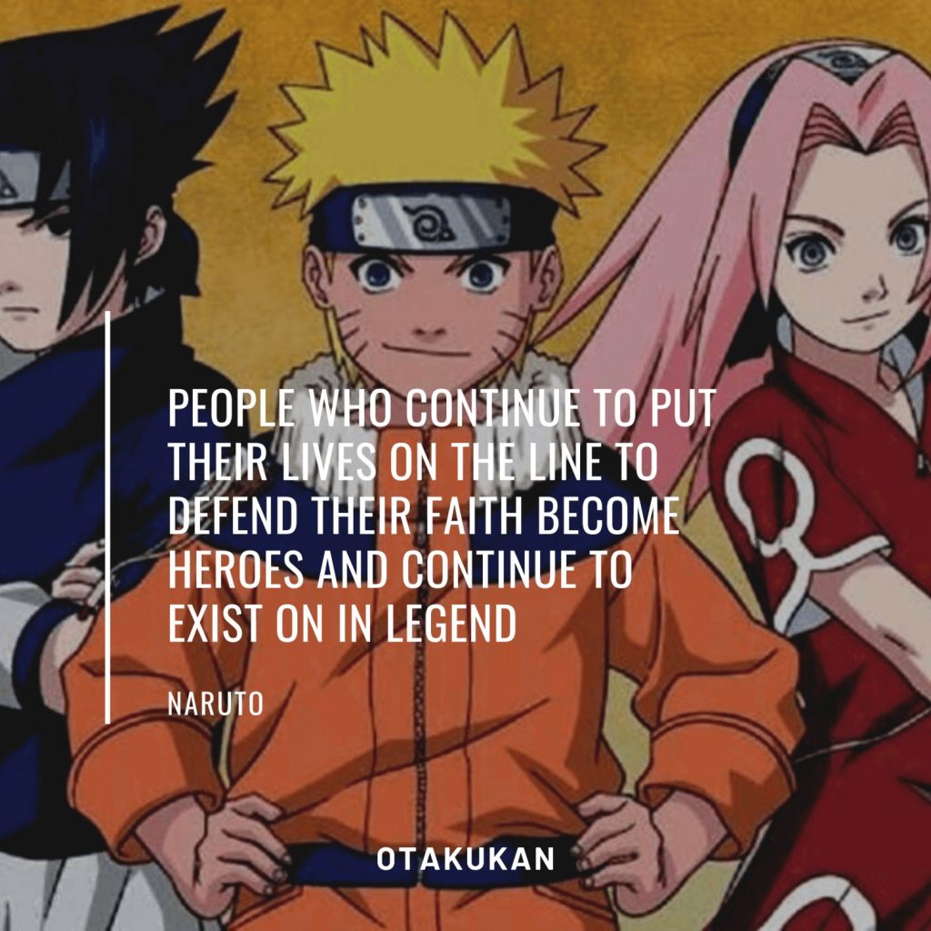 naruto quotes about life