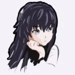 Anime Girls With Black Hair