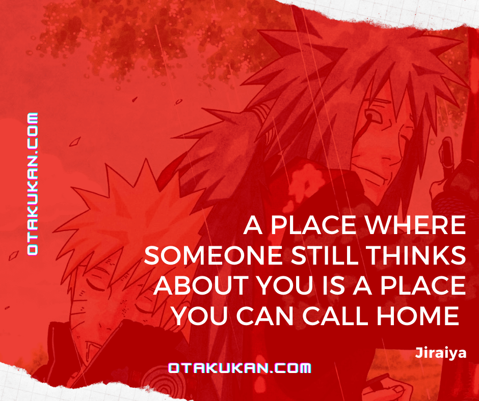 Jiraiya quotes home