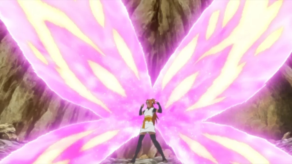 Chocho inherited chakra pills from her father.