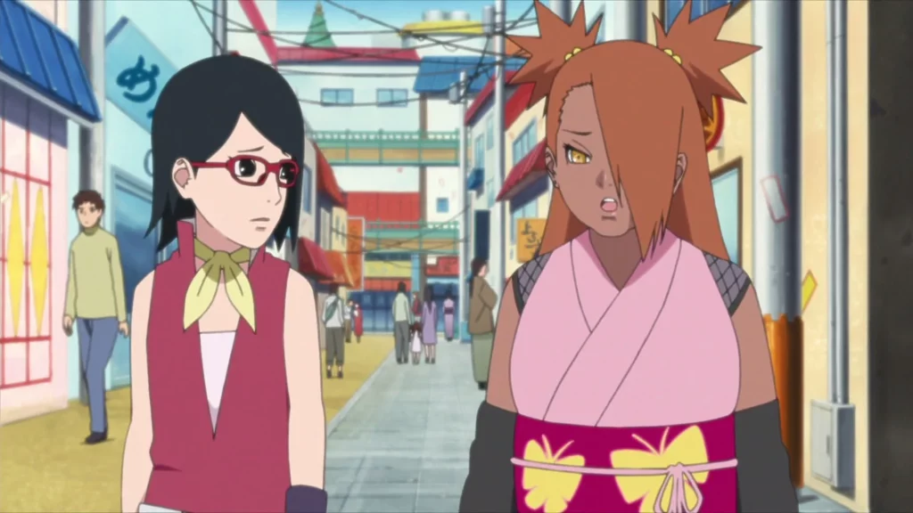 Chocho is Sarada's best friend.