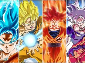 Goku all Transformations! in Dragon Ball