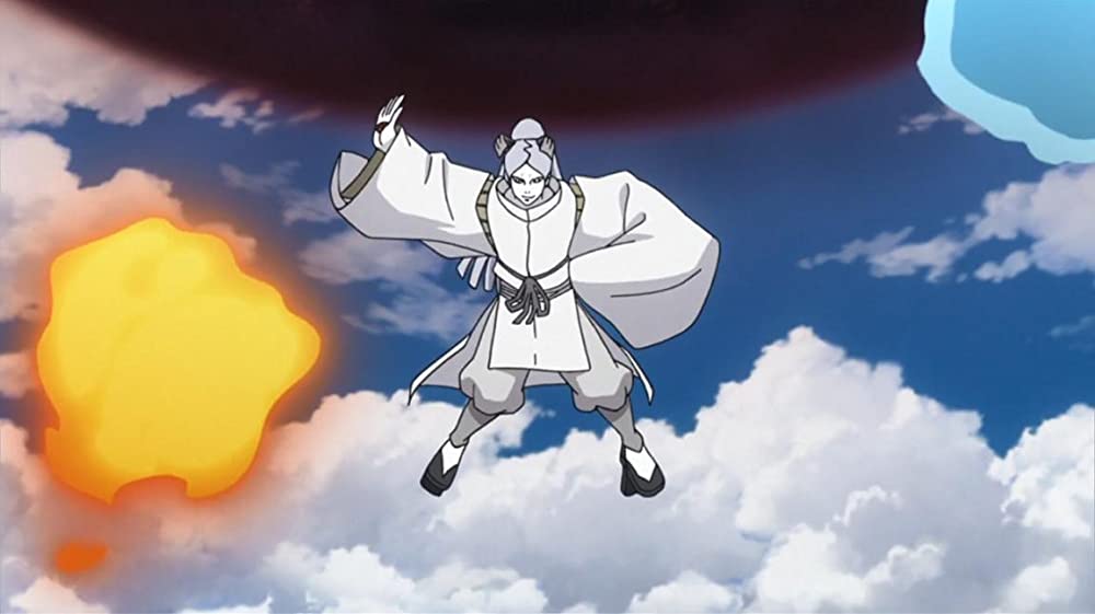 Momoshiki's main power is absorbing Chakra