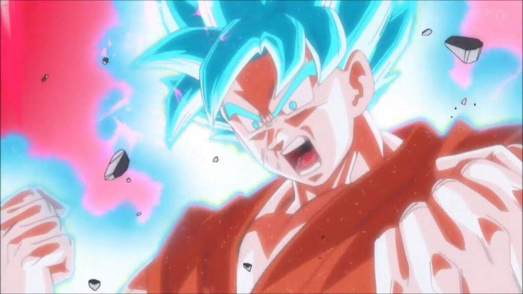 Super Kaioken Blue Saiyan