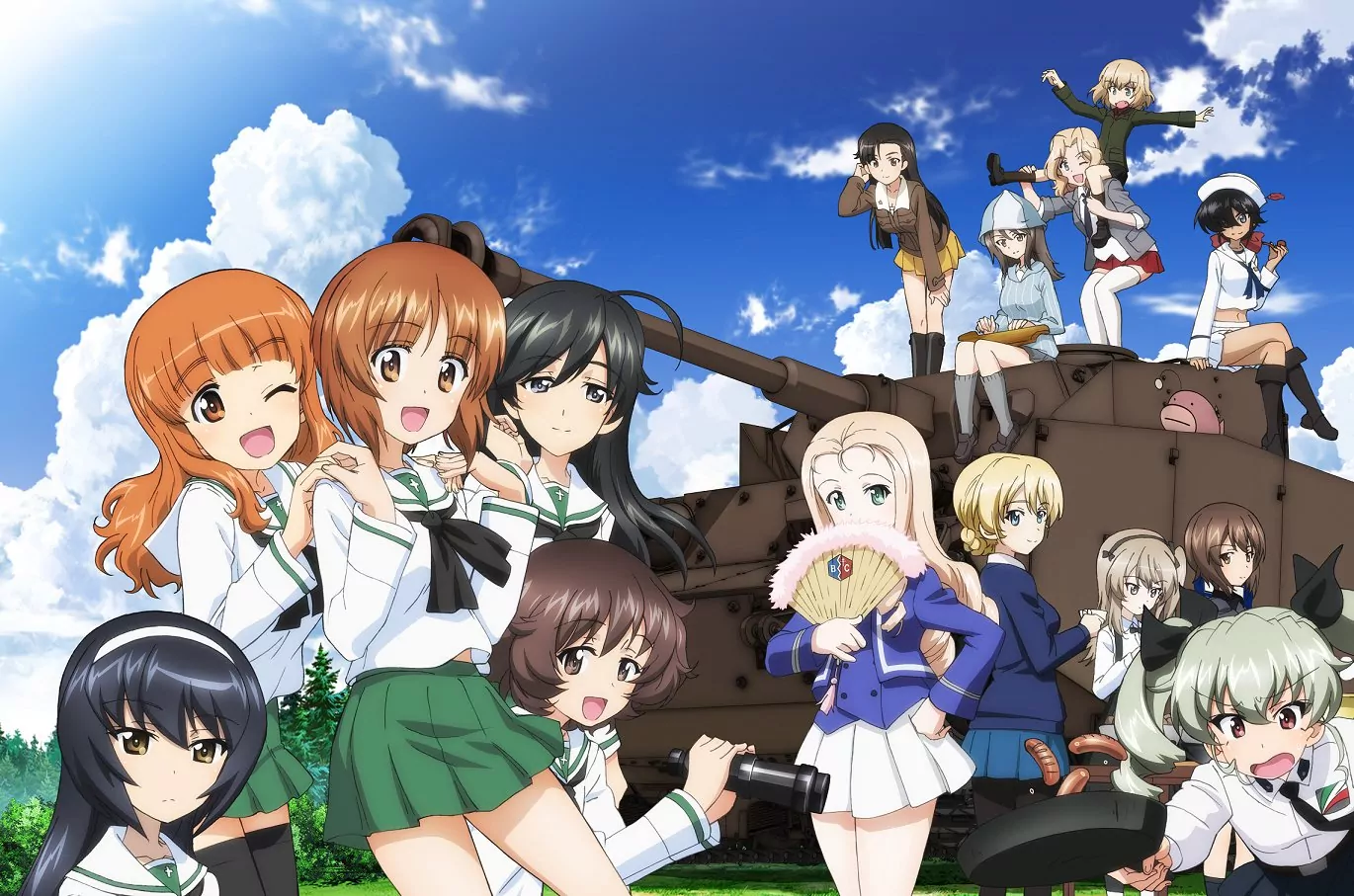 Girls und Panzer Watch Order