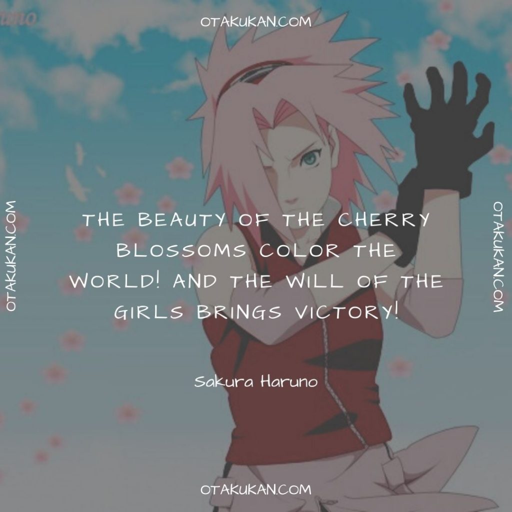 The beauty of the cherry blossoms color the world! And the will of the girls brings victory!