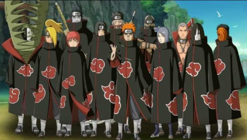 Akatsuki Anime Naruto