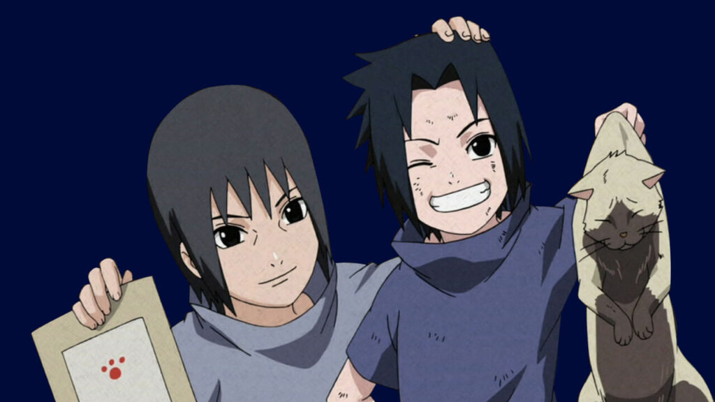 Sasuke didn't originally exist.