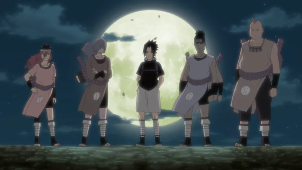 Sasuke left tthe Village