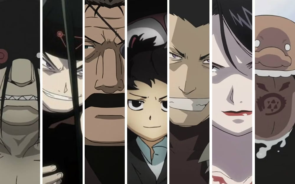 All the 7 Homunculus in Fullmetal Alchemist: Brotherhood | OtaKuKan