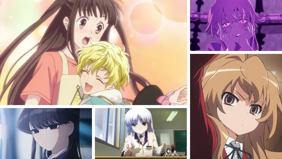 Popular Dere Character Types in Anime