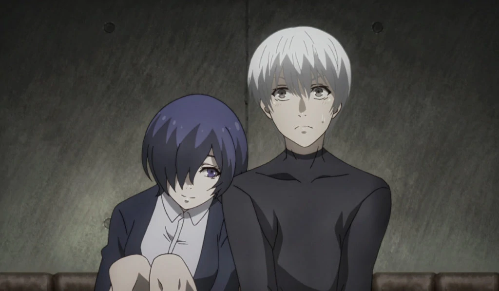 Ken Kaneki and Touka Kirishima