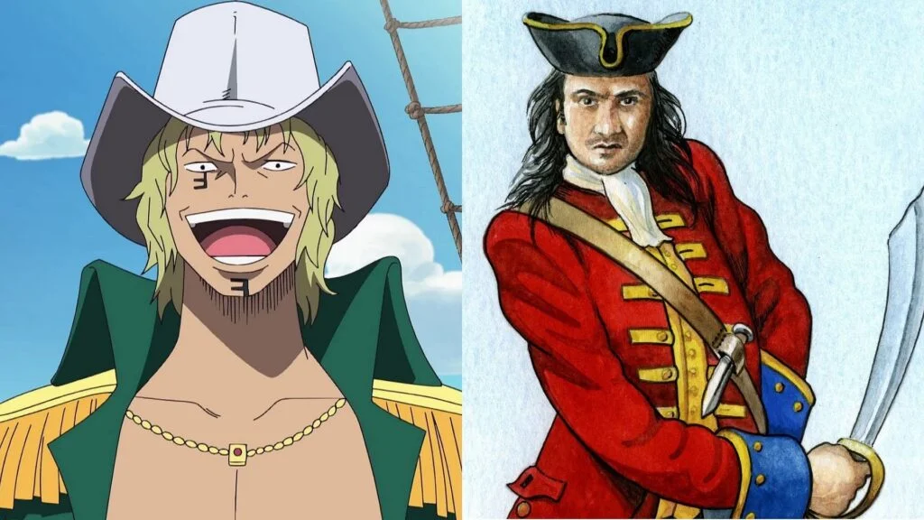 15 One Piece Characters from Real Pirates | OtaKuKan - One Piece Characters Based On Real People