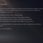 PS5 Firmware Update