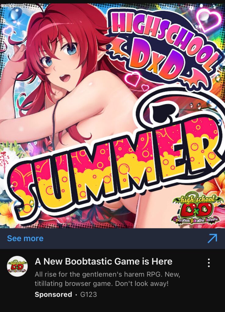 Anime Ads Uk