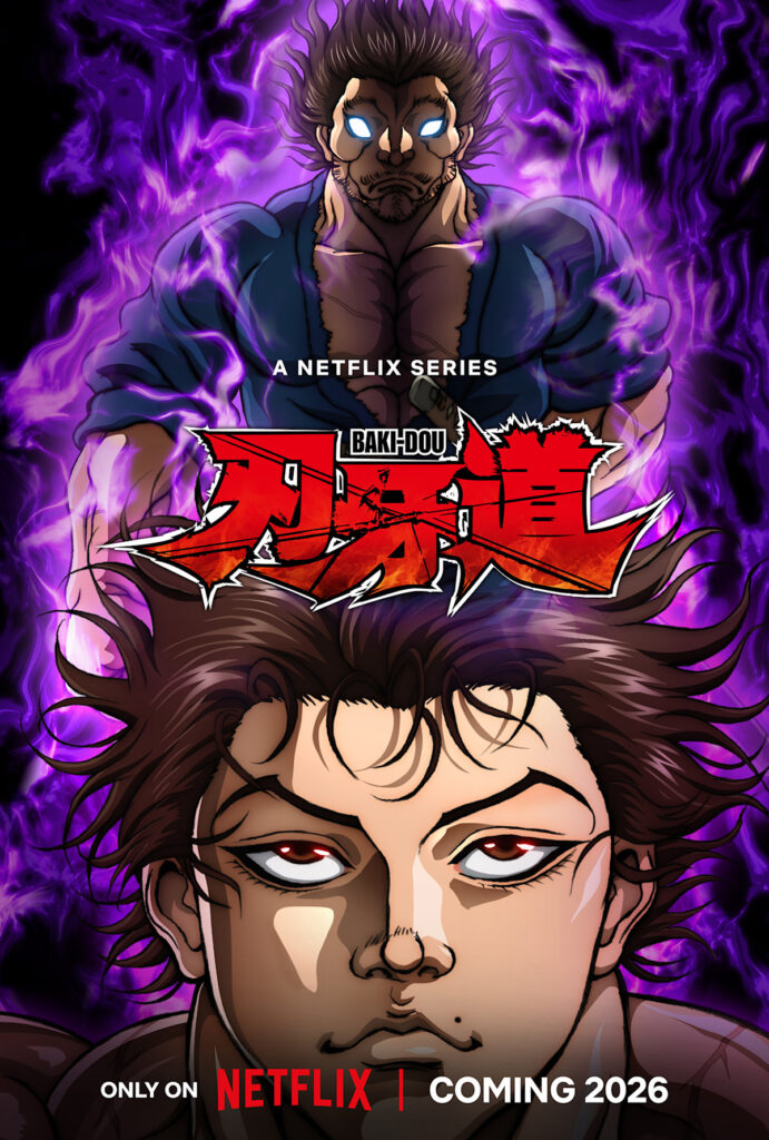 Netflix Japan’s 10th Anniversary Brings Major Anime Reveals: BAKI-DOU in 2026