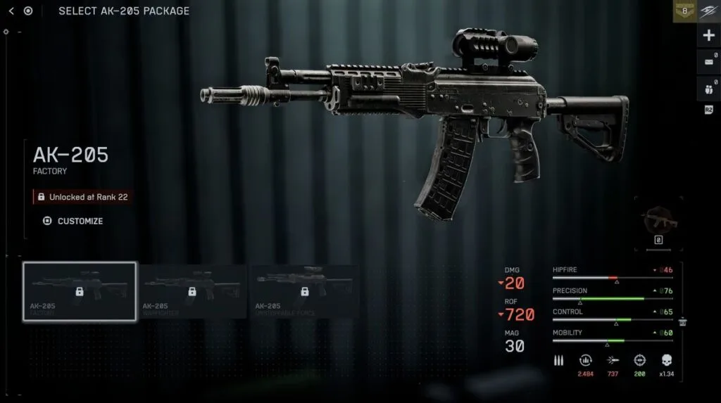 Battlefield 6: Best AK-205 Loadout