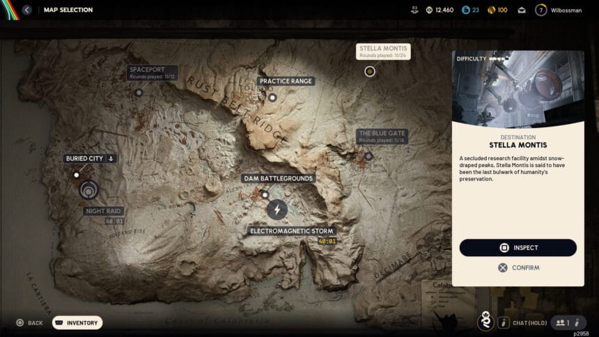 Stella Montis Map in Arc Raiders